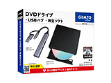�|�[�^�u��DVD�h���C�u�{USB�n�u�{DVD�Đ��\�t�g GEMZO(Mac/Windows11�Ή�)  DH1-A1 �mUSB-A�^USB-C�n �y864�z