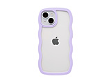 miPhone 15/14/13pnULTRA FINE Wavy Frame iPhoneP[X  x_[ 661-054412