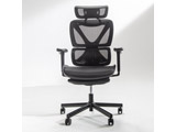 チェア [W660ｘD680ｘH1150〜1260mm] Chair Pro ブラック FCC-100B