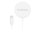 ���C�����X�[�d�P�[�u��  �z���C�g wireless-cable01-WH �m�p�b�h�^ /Qi�Ή��n