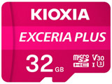 microSDHC卡EXCERIA PLUS(EXSELI APLUS)KMUH-A032G[Class10/32GB][sof001]