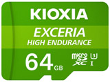 microSDXC卡EXCERIA HIGH ENDURANCE(ekuseriahaiendeyuransu)  KEMU-A064G[Class10/64GB][sof001]
