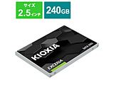 KIOXIA 内蔵SSD SATA接続 EXCERIA  SSD-CK240S/J ［240GB /2.5インチ］