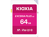 SDXC�J�[�h EXCERIA PLUS�i�G�N�Z���A�v���X�j �s���N KSDH-B064G �mClass10 /64GB�n