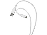 USB Type-A to Type-C硅胶电缆白OS-UCS1AC050WH[0.5m][864]