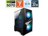 R7XB655070PM �Q�[�~���O�f�X�N�g�b�vPC   �m���j�^�[���� /Windows11 Home /AMD Ryzen7 /�������F32GB /SSD�F1TB /2025�N11���n �ysof001�z