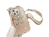 iPhone 15 luckyBEAR Strap Case SUMACO S[h SPS-LUBESTCA15-GD