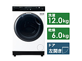 ドラム式洗濯乾燥機  ホワイト AQW-DX12P-L(W) ［洗濯12.0kg /乾燥6.0kg /ヒートポンプ乾燥 /左開き］ 【買い替え10000pt】