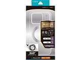 iPhone 17 Pro �P�[�X 360�x��]�X�^���h�t���������n�[�h �P�[�X �uMASTER CLEAR mag swing�v  �N���A/�V���o�[ LN-IP25MCMSSV