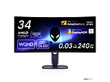 AW3425DW-R Q[~Oj^[ Alienware[34.2^] ubN mL@EL QHD(3440×1440j /Ch /Ȗʌ^ /100Hzn
