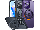UPRO Ostand Pro Case for iPhone 14 Pro ケース トーラス ダークパープル
