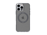 Torras - Ostand Pro-Clear case  for iPhone 2024 6.3inch �m Titanium Grey �n  Titanium Grey X00FX1784