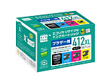 �݊����T�C�N���C���N�J�[�g���b�W [�u���U�[ LC412XL-4PK](��e��) 4�F�p�b�N ECI-BR412XL-4P