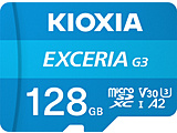 KIOXIA �y�����T�[�r�X�t���zSDXC microSD�J�[�h�@�A�N�V�����J�����E�X�}�[�g�t�H���E�Q�[���@�ɂ������߂̍����^�C�v EXCERIA�i�G�N�Z���A�j  KMU-C128GBK �mClass10 /128GB�n �ysof001�z