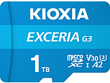 �y�����T�[�r�X�t���zSDXC microSD�J�[�h�@�A�N�V�����J�����E�X�}�[�g�t�H���E�Q�[���@�ɂ������߂̍����^�C�v EXCERIA�i�G�N�Z���A�j  KMU-C001TBK �mClass10 /1TB�n