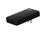NovaPort SLIM 65W  PD対応AC充電器 GaN　USB-C×2ポート  ブラック CIO-G67W2C-S-BK ［2ポート /USB Power Delivery対応 /Smart IC対応 /GaN(窒化ガリウム) 採用］