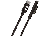 USB-C �� Surface�P�[�u�� [�[�d /1.5m /PD45W]  �u���b�N CIO-SCPD-1-BK