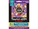 Tourist eSIM for Japan f[^ʖ 7 [vyCh/ eSIM /SMSΉ] 3GBʐMAߌᑬʐM    mSMSΉn