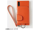 Xperia XZs / Xperia XZp@RAKUNI Leather Case with Strap@ubNIW@RAK-XpXZs-bko y864z
