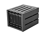SATA/SAS[ouP[X [5.25C`xC3HDD 2.5/3.5C`4] FS304-V ubN SST-FS304B-V