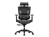 ワークチェア [W518ｘD715ｘH1050～1295mm] 「GrowSpica」Base ブラック GrowSpica-Base-BK