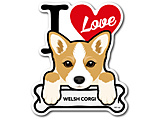 DOG STICKER  WELSH CORGI PET-044