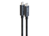 USB-C ⇔ USB-Cケーブル [充電 /転送 /1.0m /USB Power Delivery /100W /USB3.2 Gen2×2]  ブラック GP-CCU325A10M/B
