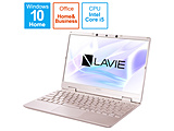 ノートパソコン LAVIE N12シリーズ メタリックピンク PC-N1255BAG ［12.5型 /Windows10 Home /intel Core i5 /Office HomeandBusiness /メモリ：8GB /SSD：256GB /日本語版キーボード /2021年1月モデル］