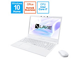 ノートパソコン LAVIE N15シリーズ パールホワイト PC-N1575BZW-2 [15.6型 /Windows10 Home /intel Core i7 /Office HomeandBusiness /メモリ：8GB /SSD：512GB /2021年春モデル] 【sof001】