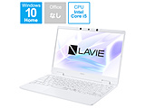 〔展示品〕 LaVie N12 PC-N1255BZW-2 パールホワイト 〔Windows 10〕
