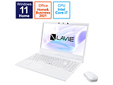 ノートパソコン LAVIE N15 パールホワイト PC-N1575CAW [15.6型 /Windows11 Home /intel Core i7 /Office HomeandBusiness /メモリ：8GB /SSD：512GB /2021年秋冬モデル]