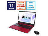 m[gp\R LAVIE N15(N1570/GAR) J[bh PC-N1570GAR m15.6^ /Windows11 Home /intel Core i7 /F16GB /SSDF256GB /Office HomeandBusiness /{ŃL[{[h /2023Năfn
