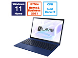 笔记本电脑LAVIE N13 Slim(N1375/HAL)海军蓝PC-N1375HAL[13.3型/Windows11 Home/intel Core i7/存储器:16GB/SSD:512GB/Office HomeandBusiness/日本語版键盘/2023年秋冬季款]