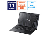 笔记本电脑VAIO SX14很好黑色VJS14690112B[14.0型/Windows11 Home/intel Core i5/存储器:16GB/SSD:512GB/Office HomeandBusiness/日本語版键盘/2023一年6月型号]
