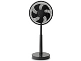 DC音声操作サーキュレーター扇風機 シロカのポチタマ扇 ダークグレー SF-V251HD ［DCモーター搭載 /リモコン付き］