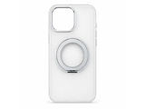 �K���X�U�����C iPhone 15 Pro Max�p 360°���݃����O�P�[�X �K���X�U�����C �z���C�g GZ-IPCS15PROMAX-WH