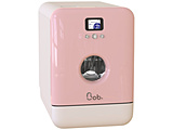 供未使用的物品洗碗机Bob ru·微型彩色粉笔粉红DT-BOB-WH-PP[4个人使用的/中间(浅型)型][箱子损坏的货物]