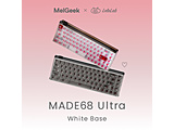 MelGeek×LeleLab MADE68 Ultra White Base ysof001z