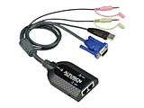ATEN�@�R���s���[�^�[���W���[���@USB�^�@2�o�X�^�o�[�`�������f�B�A�^�I�[�f�B�I