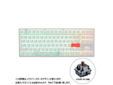 �Q�[�~���O�L�[�{�[�h One 2 Pure White RGB TKL(�����E�p��z��)  dk-one2-rgb-tkl-pw-brown �m�L�� /USB�n