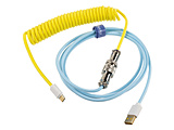 L[{[hP[u [USB-C  USB-A(PC) /1.8m]  Cotton Candy dk-premicord-cotton-candy y852z