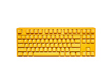 ゲーミングキーボード One 3 RGB TKL(シルバー軸・英語配列) Yellow Ducky dk-one3-yellowducky-rgb-tkl-silver ［有線 /USB］ 【852】