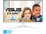 PCモニター Eye Care Plus ホワイト VY249HE-W ［23.8型 /フルHD(1920×1080) /ワイド］