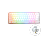 ゲーミングキーボード One 3 Mini 60% Aura Edition(英語配列) ホワイト dk-one3-aura-white-kjy ［有線 /USB］