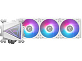 水冷CPUクーラー 120mmファンｘ3 [LGA1851/1700/1200/1156/1155/1151/1150・AM4/AM5]  ホワイト MAG CORELIQUID I360 WHITE 【sof001】