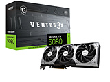 MSI GeForce RTX 5080 16G VENTUS 3X OC   GeForceRTX508016GVENTUS3XOC mGeForce RTXV[Y /16GBn