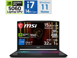 Katana-15-HX-B14WFK-3259JP Q[~Om[gp\R Katana 15 B14WFK(RTX 5060) ubN Katana-15-HX-B14WFK-3259JP [15.6^ /Windows11 Home /intel Core i7 /F32GB /SSDF1TB /2025N5f] MSI