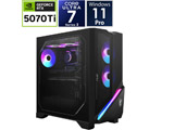 MPG Infinite X3 AI 2NVR7-091JP Q[~OfXNgbvp\R (RTX 5070 Ti)  mWindows11 Pro /intel Core Ultra 7 /F32GB /SSDF1TB /2025N8fn