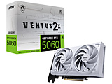 MSI GeForce RTX 5060 8G VENTUS 2X OC WHITE   GeForceRTX50608GVENTUS2XOCWHITE mGeForce RTXV[Y /8GBn