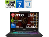 Q[~Om[gp\R Cyborg 15 B2RW(RTX 5050) IfbZCOC & XPg Cyborg-15-B2RWEKG-5050JP [15.6^ /Windows11 Home /intel Core 7 /F32GB /SSDF512GB /2025N7f]